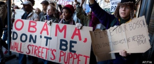 OWS - Obama, Don't Be Wall Street's Puppet!